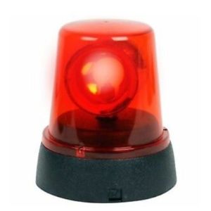 4.5" Rotating Red Flashing Beacon Party Lamp DJ St